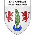 Adesivi stemma La Chapelle-Saint-Géraud adesivo