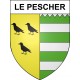 Adesivi stemma Le Pescher adesivo