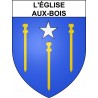 Adesivi stemma L'Église-aux-Bois adesivo