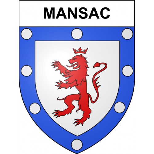 Adesivi stemma Mansac adesivo