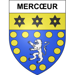 Adesivi stemma Mercœur adesivo