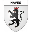 Adesivi stemma Naves adesivo
