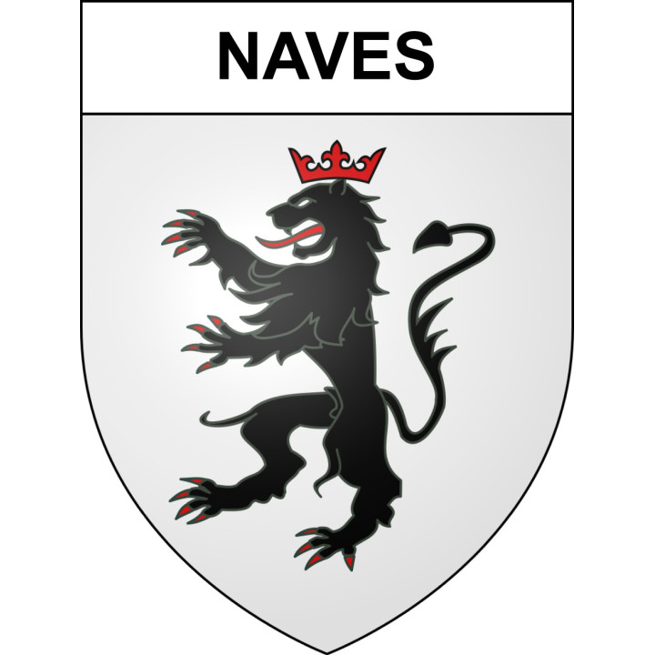 Naves Sticker wappen, gelsenkirchen, augsburg, klebender aufkleber