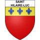 Pegatinas escudo de armas de Saint-Hilaire-Luc adhesivo de la etiqueta engomada