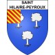 Pegatinas escudo de armas de Saint-Hilaire-Peyroux adhesivo de la etiqueta engomada