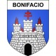 Bonifacio 20 ville sticker blason écusson autocollant adhésif