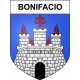 Bonifacio Sticker wappen, gelsenkirchen, augsburg, klebender aufkleber