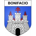 Pegatinas escudo de armas de Bonifacio adhesivo de la etiqueta engomada