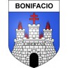 Pegatinas escudo de armas de Bonifacio adhesivo de la etiqueta engomada