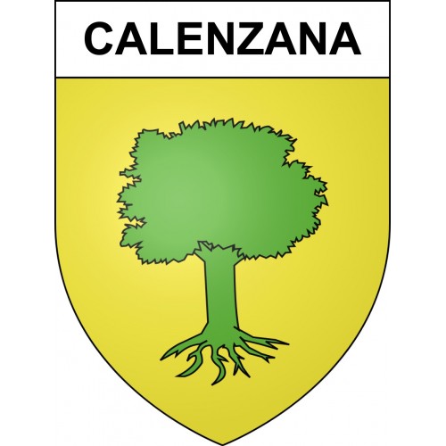 Adesivi stemma Calenzana adesivo