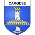 Stickers coat of arms Cargèse adhesive sticker
