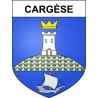 Adesivi stemma Cargèse adesivo