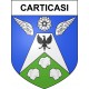 Carticasi 20 ville sticker blason écusson autocollant adhésif