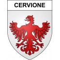 Cervione 20 ville sticker blason écusson autocollant adhésif