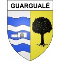 Guargualé 20 ville sticker blason écusson autocollant adhésif