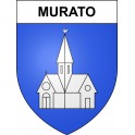 Murato 20 ville sticker blason écusson autocollant adhésif