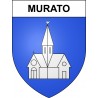 Murato 20 ville sticker blason écusson autocollant adhésif