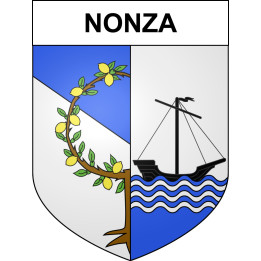 Stickers coat of arms Nonza adhesive sticker