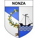 Nonza 20 ville sticker blason écusson autocollant adhésif