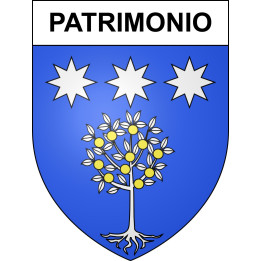 Pegatinas escudo de armas de Patrimonio adhesivo de la etiqueta engomada