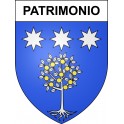 Patrimonio 20 ville sticker blason écusson autocollant adhésif