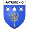 Stickers coat of arms Patrimonio adhesive sticker