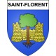 Pegatinas escudo de armas de Saint-Florent adhesivo de la etiqueta engomada
