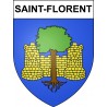 Stickers coat of arms Saint-Florent adhesive sticker