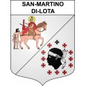 Adesivi stemma San-Martino-di-Lota adesivo