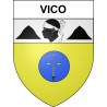 Vico 20 ville sticker blason écusson autocollant adhésif