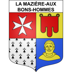 La Mazière-aux-Bons-Hommes Sticker wappen, gelsenkirchen, augsburg, klebender aufkleber