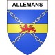 Stickers coat of arms Allemans adhesive sticker