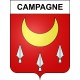 Pegatinas escudo de armas de Campagne adhesivo de la etiqueta engomada