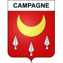 Pegatinas escudo de armas de Campagne adhesivo de la etiqueta engomada