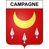 Campagne 24 ville sticker blason écusson autocollant adhésif