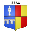 Issac Sticker wappen, gelsenkirchen, augsburg, klebender aufkleber
