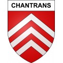 Stickers coat of arms Chantrans adhesive sticker