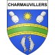 Stickers coat of arms Charmauvillers adhesive sticker