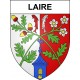 Laire 25 ville sticker blason écusson autocollant adhésif