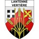 Lantenne-Vertière 25 ville sticker blason écusson autocollant adhésif