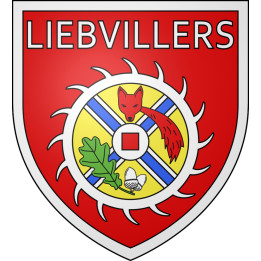 Stickers coat of arms Liebvillers adhesive sticker