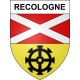 Recologne 25 ville sticker blason écusson autocollant adhésif