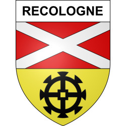 Adesivi stemma Recologne adesivo