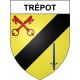 Trépot Sticker wappen, gelsenkirchen, augsburg, klebender aufkleber