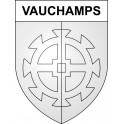 Vauchamps 25 ville sticker blason écusson autocollant adhésif
