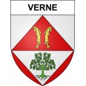 Stickers coat of arms Verne adhesive sticker