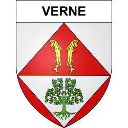 Verne Sticker wappen, gelsenkirchen, augsburg, klebender aufkleber