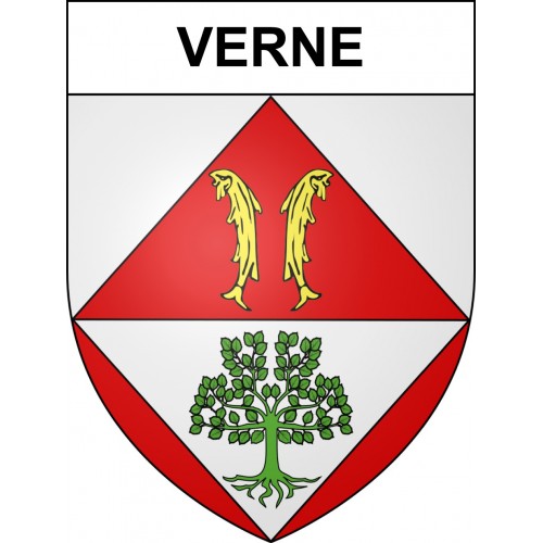 Stickers coat of arms Verne adhesive sticker