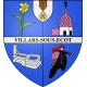 Stickers coat of arms Villars-sous-Écot adhesive sticker