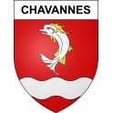 Stickers coat of arms Chavannes adhesive sticker